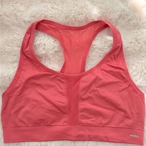 ✨ RBX Seamless Racerback Sports Bra | XL | Coral Pink | Moisture-Wicking 🩷
